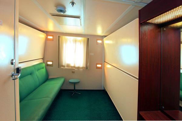 4 berth cabin with toilet